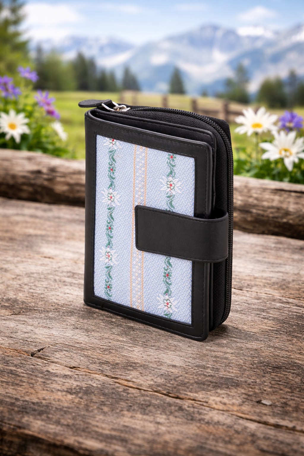 Damen-Portemonnaie mit Reissverschluss