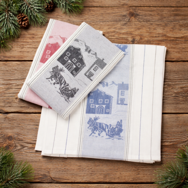 Küchentuch Schlitteda Halbleinen