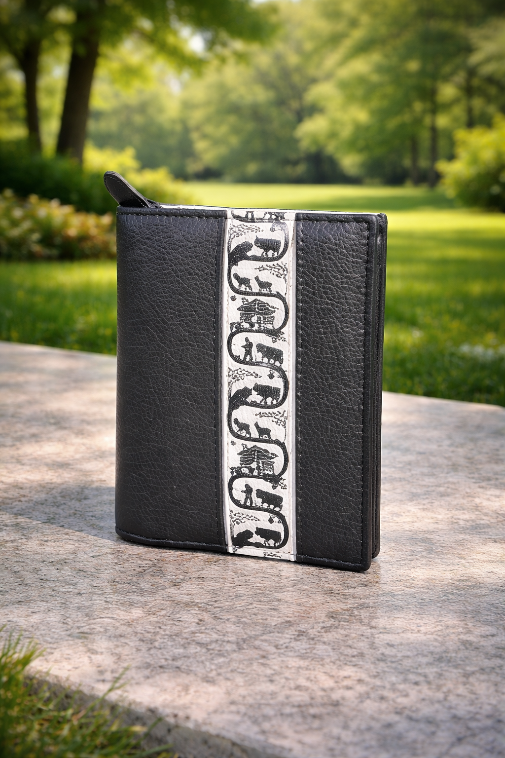 Reissverschlussportemonnaie Scherenschnitt