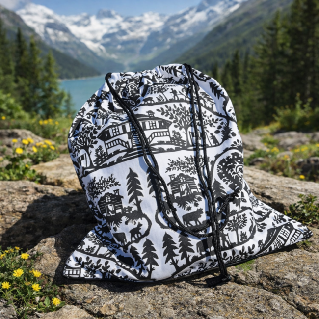 Brotsack Scherenschnitt