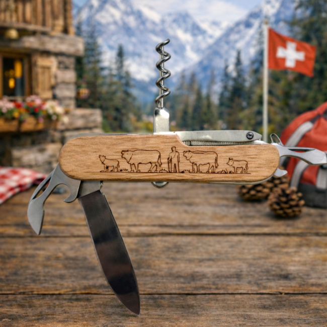 Sackmesser mit Holzschaft