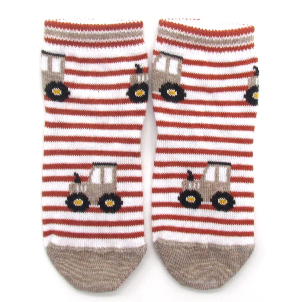 New Born Socken Traktor