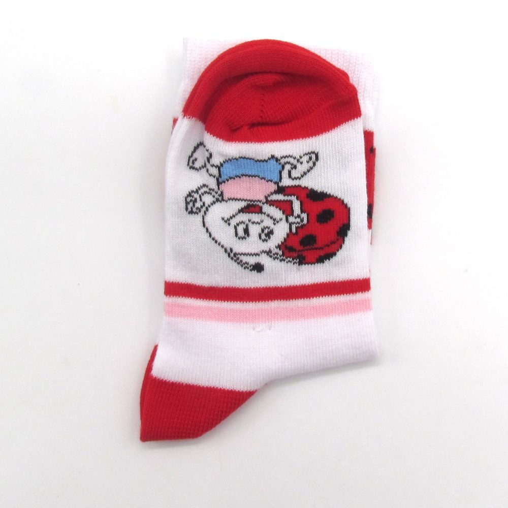 Kinder Socken Marienkäfer