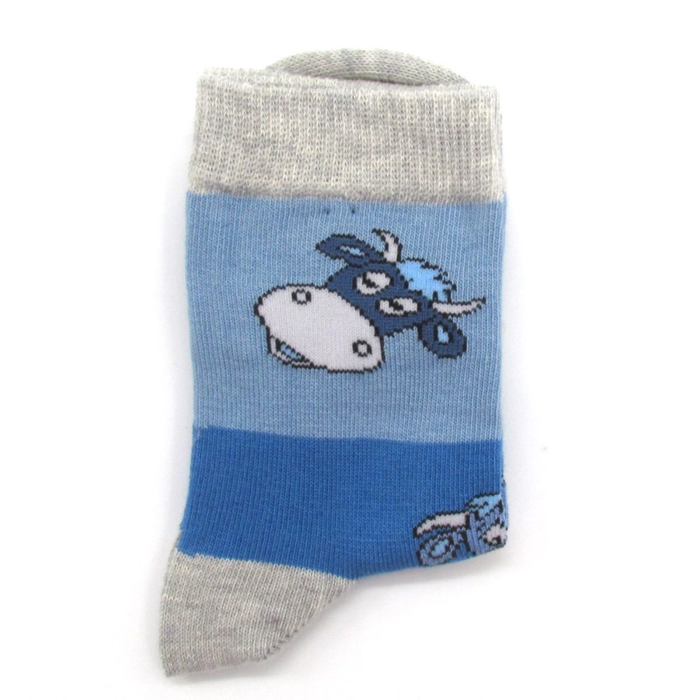 Kinder Socken Kuh