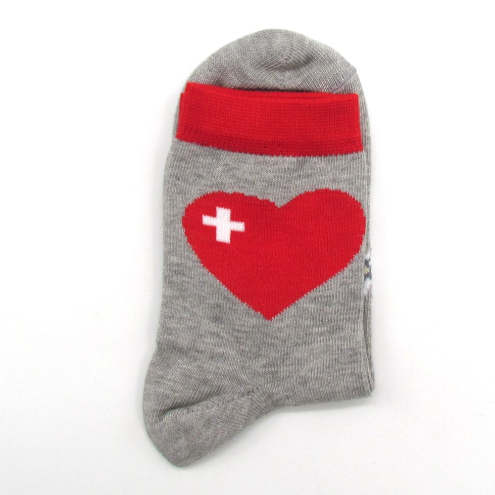 Damensocken Herz