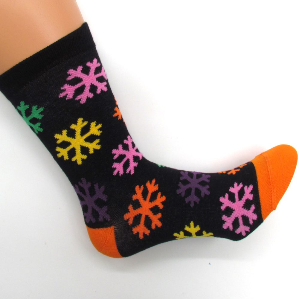 Damensocken Schneeflocke – Bild 2