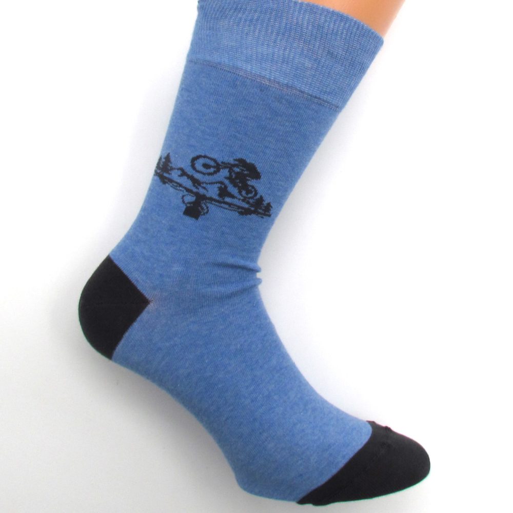 Herren Socken Biker – Bild 2