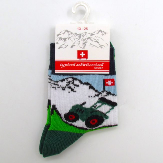 Babysocke Traktor