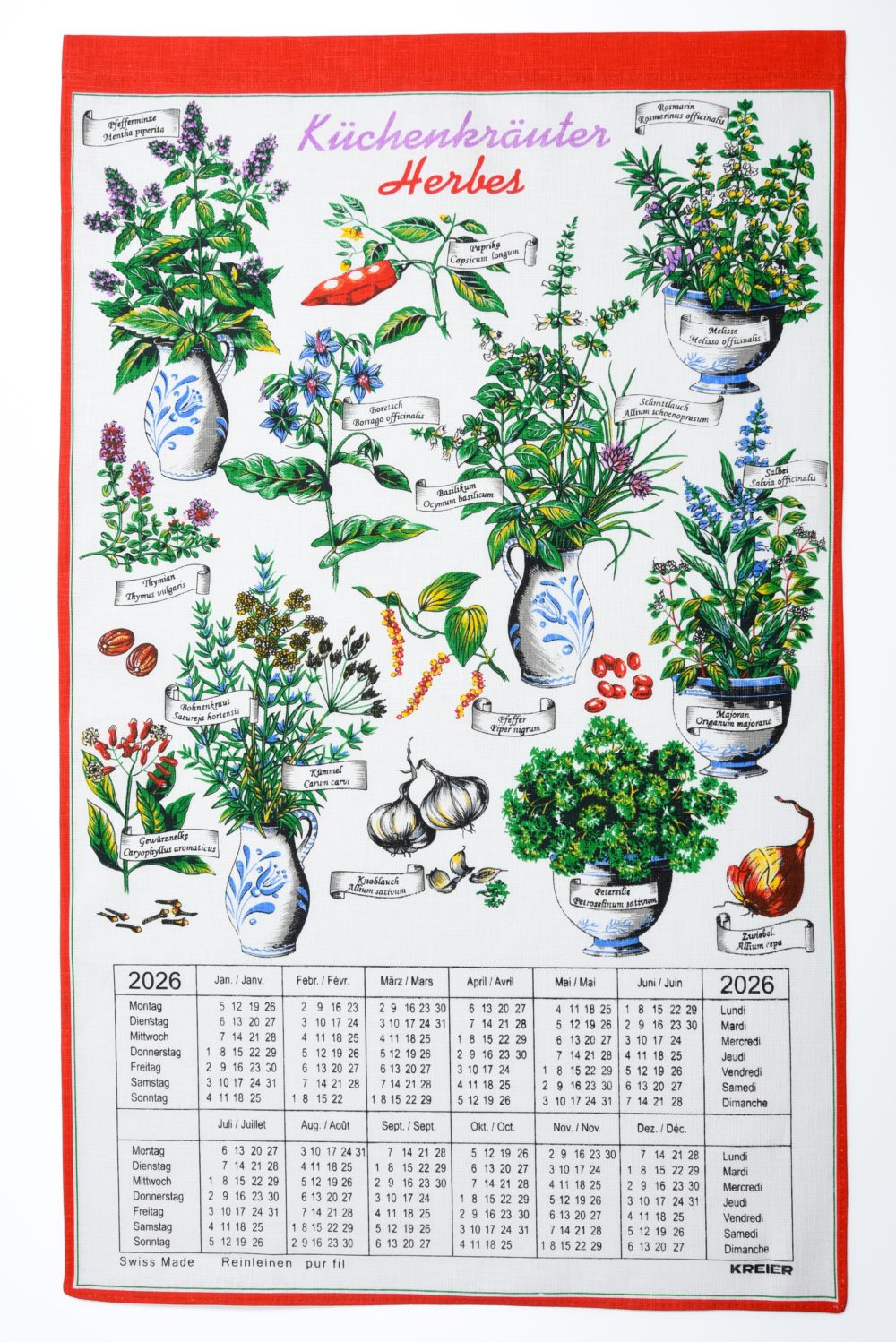 Kalender 2026 Kräuter