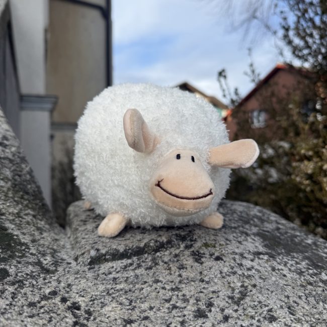 Plüsch Kugelschaf, klein