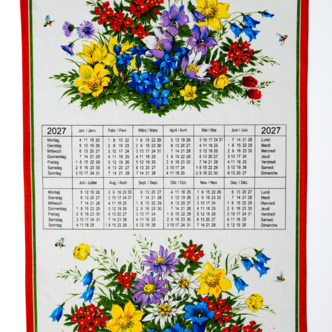 Kalender 2027 Alpenblumen