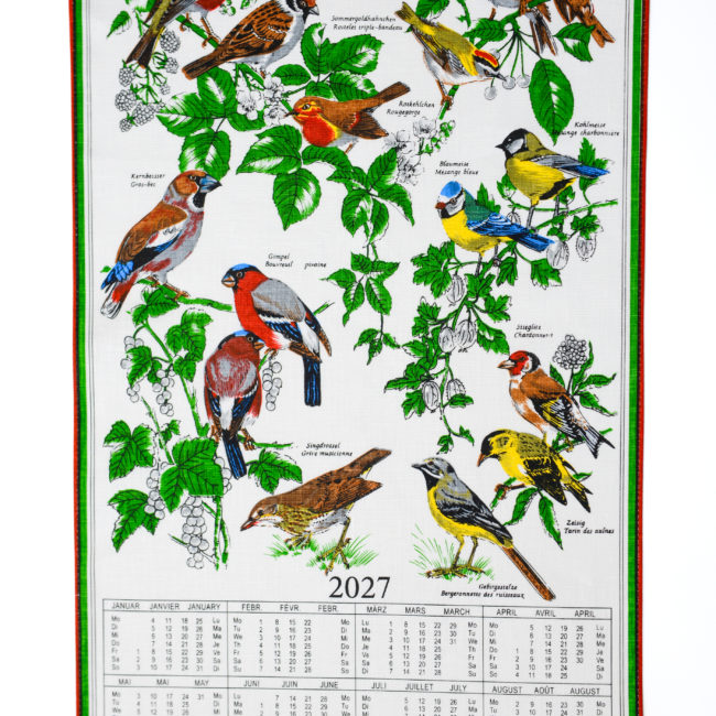 Kalender 2027 Vögel