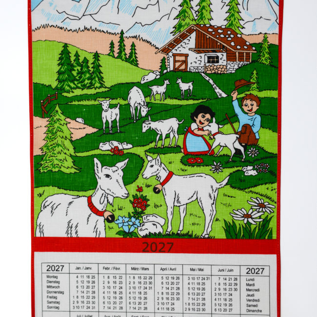 Kalender 2027 Heidi