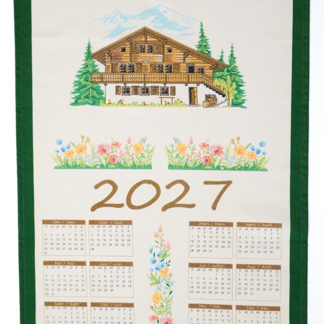 Kalender 2027 Chalet