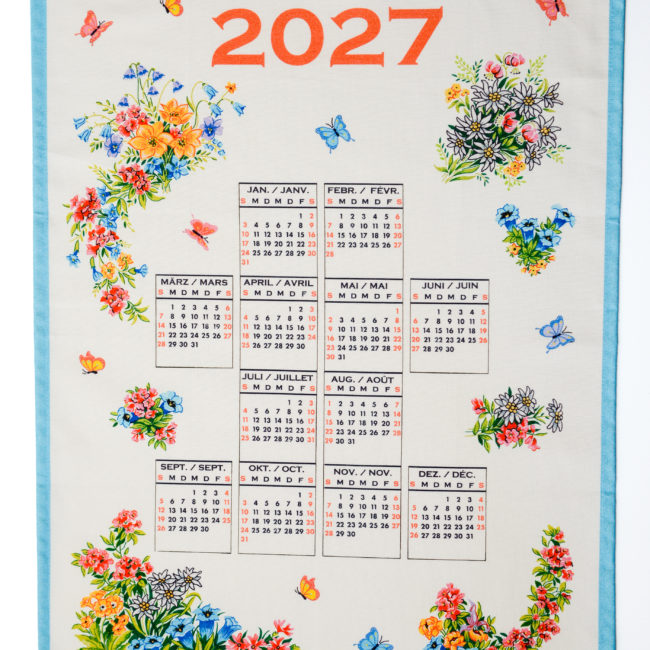 Kalender 2027 Alpenblumen